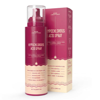 BASE LABORATORIES Hypochlorous Acid Spray 8oz front view