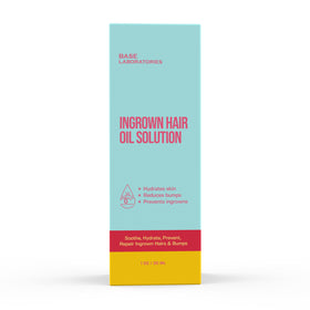 BASE LABORATORIES Ingrown Hair Oil 30mL with natural ingredients