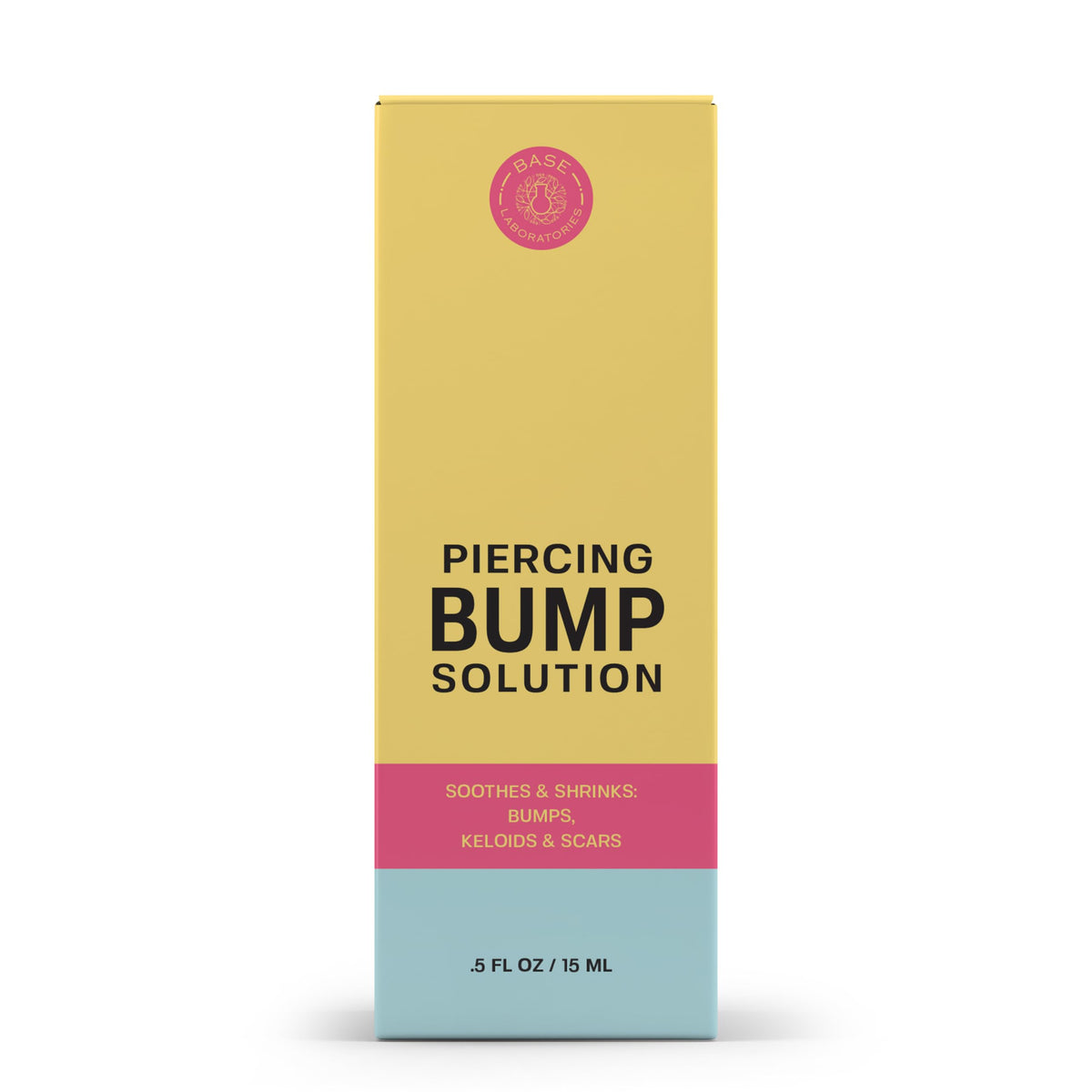 BASE LABORATORIES Piercing Bump Solution Oil 0.5 oz application on skin