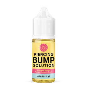 BASE LABORATORIES Piercing Bump Solution Oil 0.5 oz front view