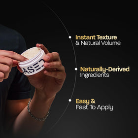 BASED BODYWORKS Hair Clay with Santal Sandalwood fragrance