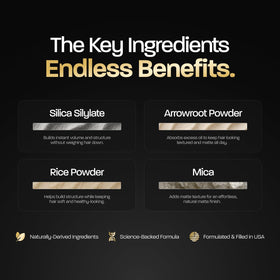 BASED BODYWORKS Hair Texturizing Powder ingredients list