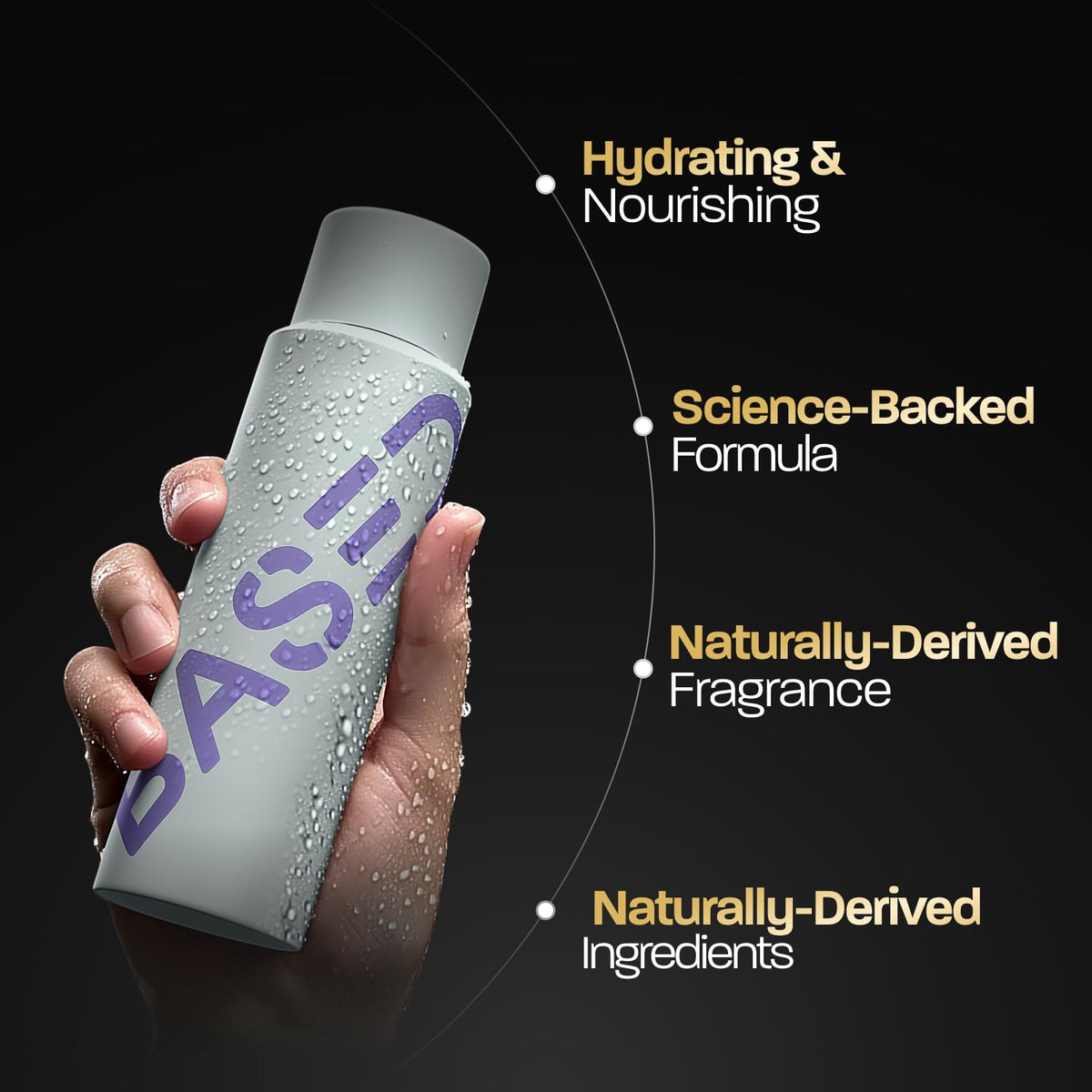 BASED BODYWORKS Shampoo and Conditioner set packaging