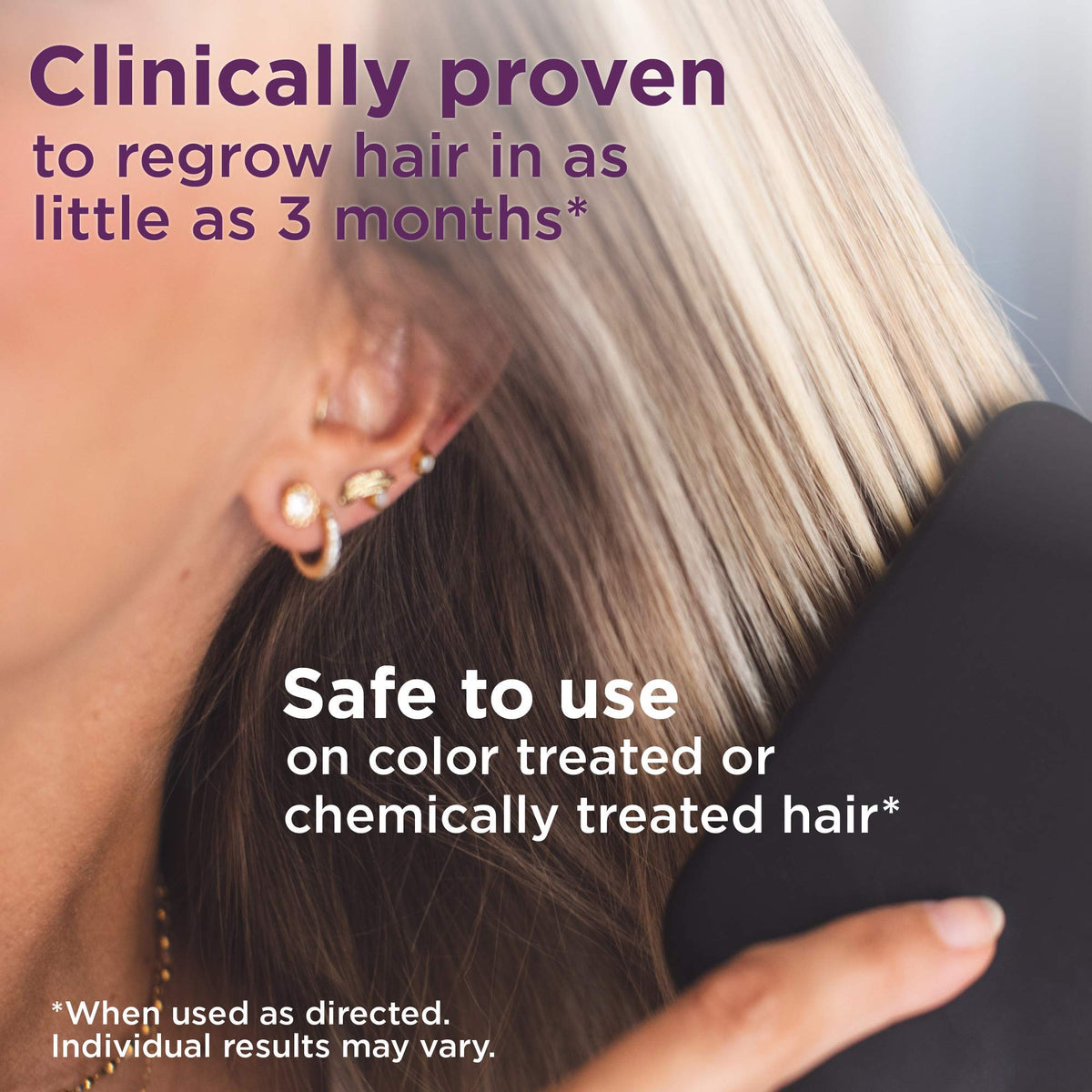 Basic Care Hair Regrowth for Women packaging side view