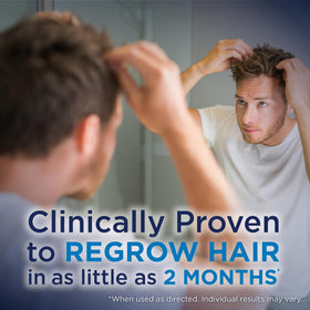 Basic Care Minoxidil dropper for easy application