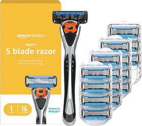 Basics 5-Blade MotionSphere Men's Razor with handle