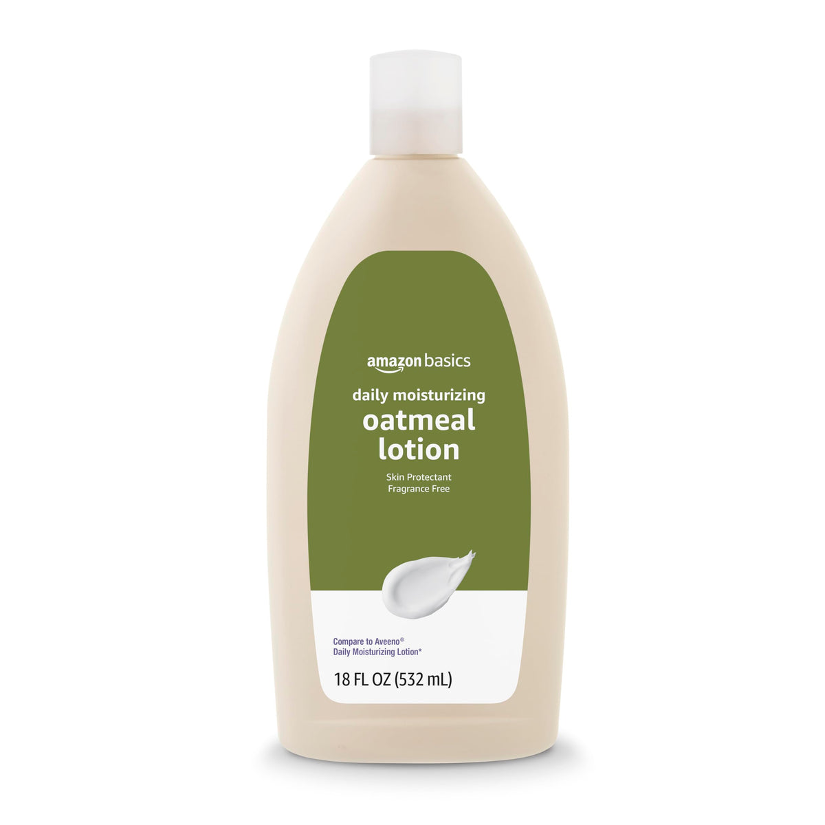 Basics Daily Moisturizing Oatmeal Body Lotion 18 fl oz back view