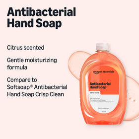 Basics Liquid Hand Soap Refill packaging side view