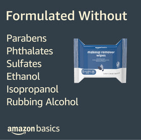 Basics Makeup Remover Wipes packaging side view