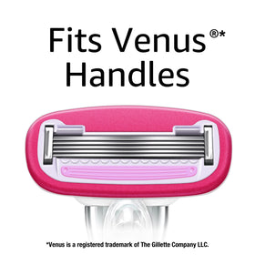 Basics Women's 5-Blade Razor cartridges and shower hanger