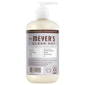 Basil hand soap bottle with crisp scent