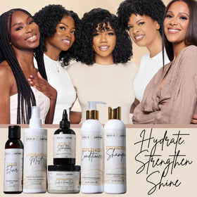 BASK & LATHER Strengthen Hair Shampoo 8 Fl Oz packaging