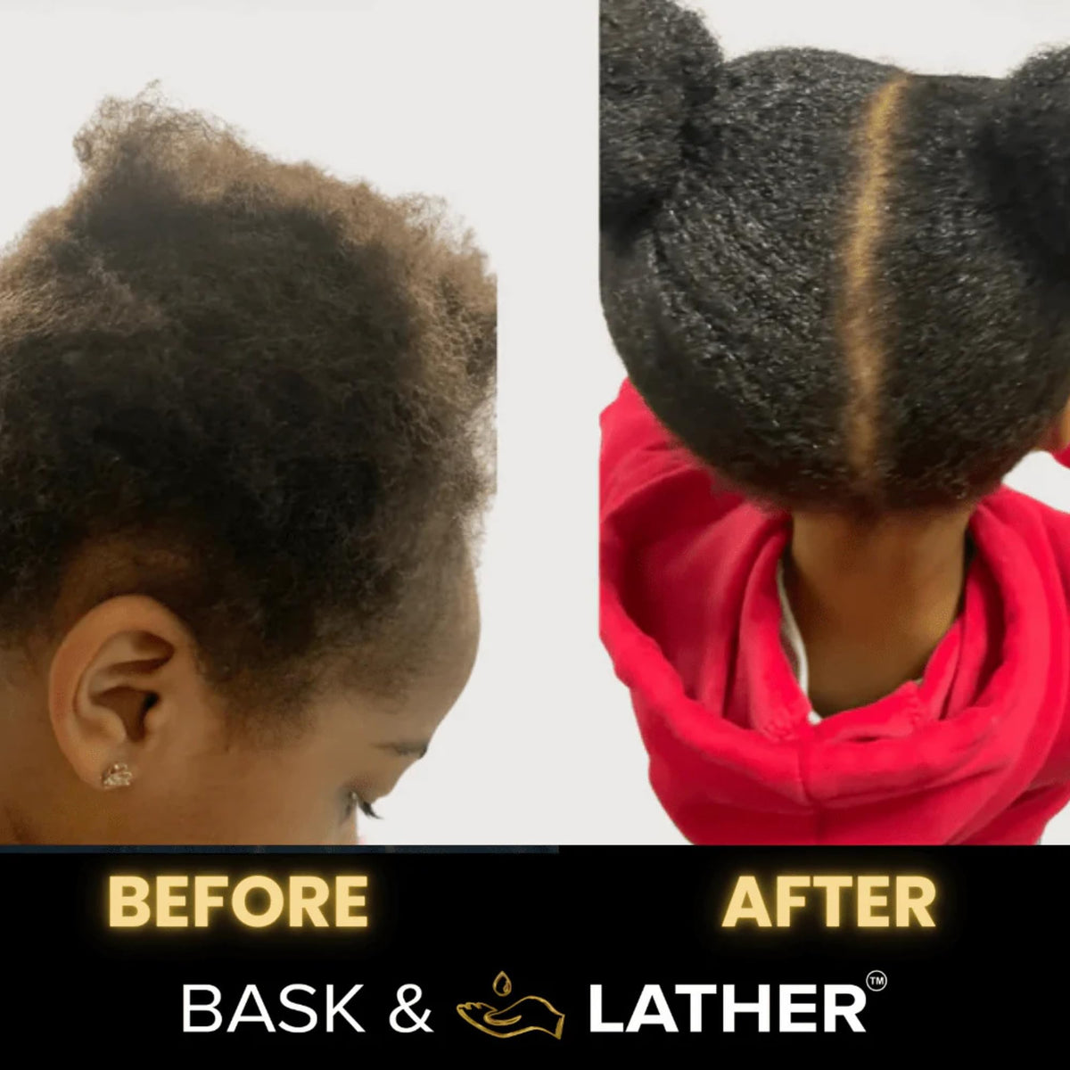 BASK & LATHER Strengthen Hair Shampoo 8 Fl Oz with ingredients