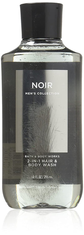 Bath & Body Works 2-in-1 Hair + Body Wash Noir for Men front view
