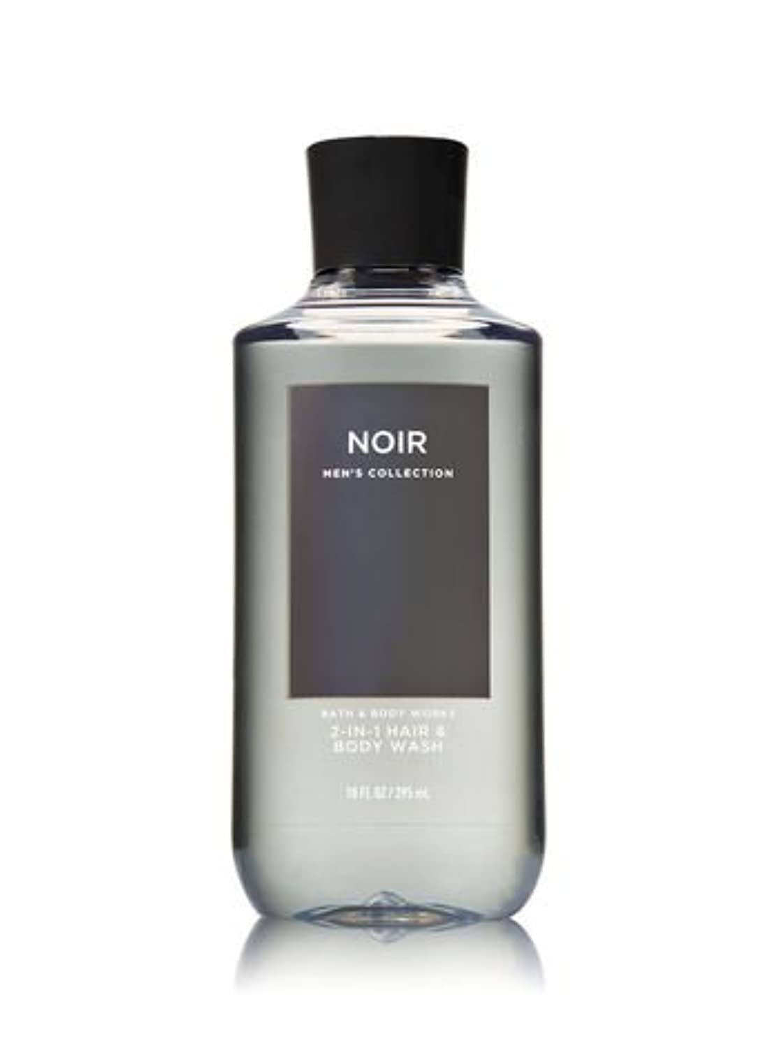 Bath & Body Works 2-in-1 Hair + Body Wash Noir for Men side view
