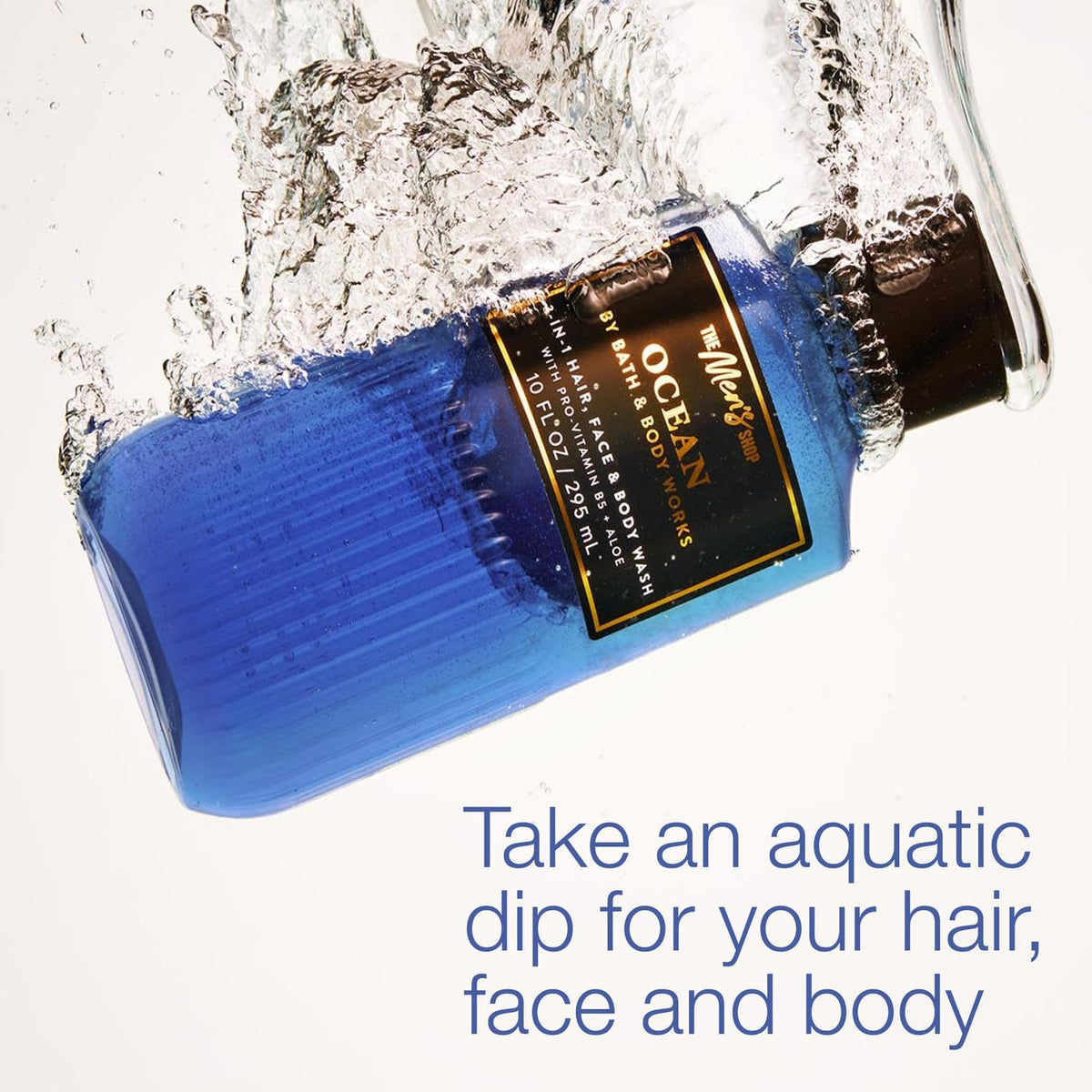 Bath & Body Works 3-in-1 Hair, Face & Body Wash showing packaging details