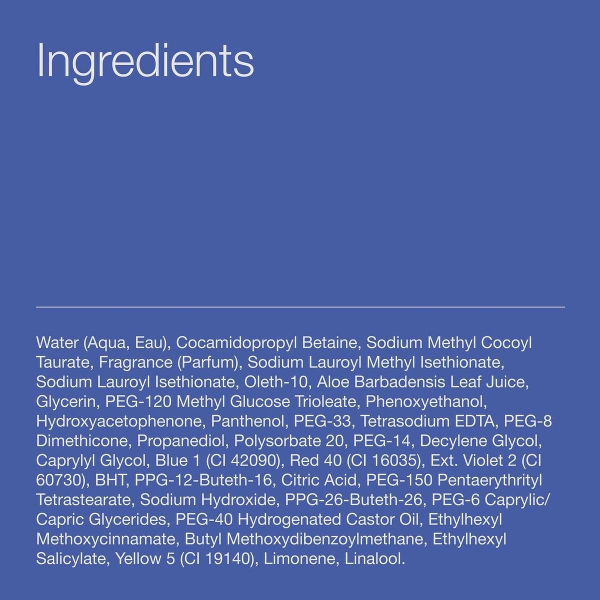 Bath & Body Works 3-in-1 Hair, Face & Body Wash showing the texture of the product