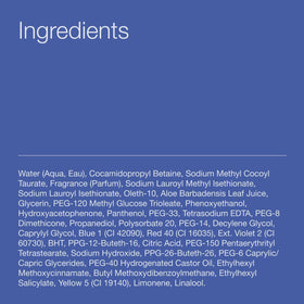 Bath & Body Works 3-in-1 Hair, Face & Body Wash showing the texture of the product
