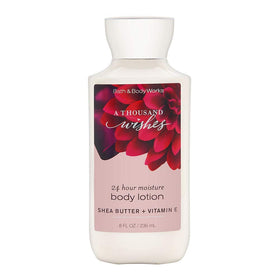 Bath & Body Works A Thousand Wishes Body Lotion front view, 8 oz bottle