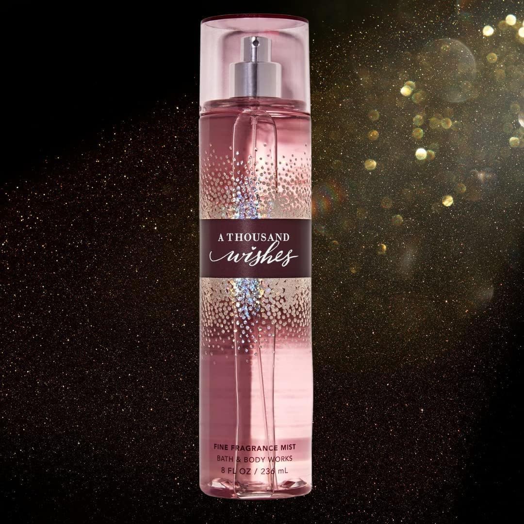 Bath & Body Works A Thousand Wishes Fine Fragrance Mist packaging