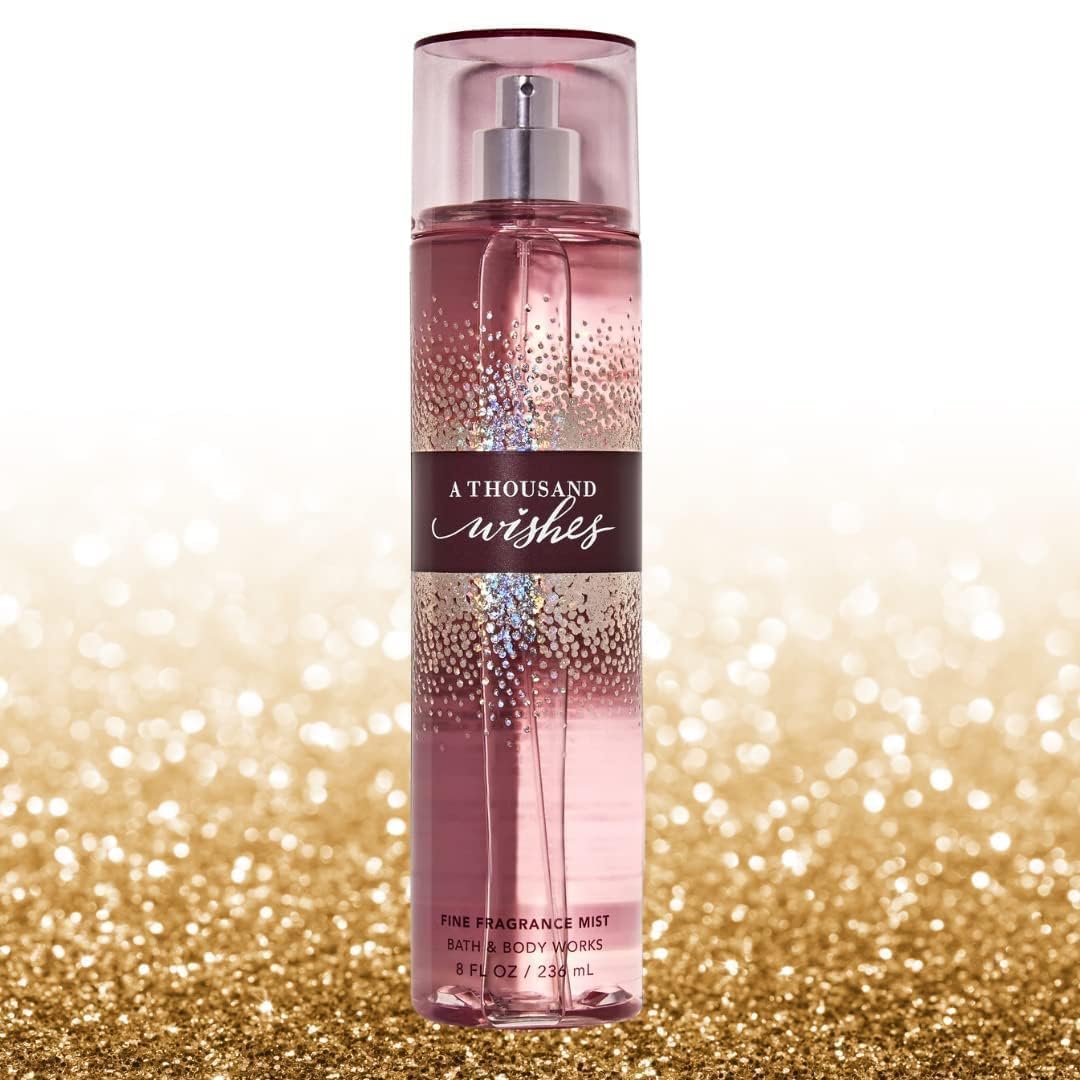 Bath & Body Works A Thousand Wishes Fine Fragrance Mist side view
