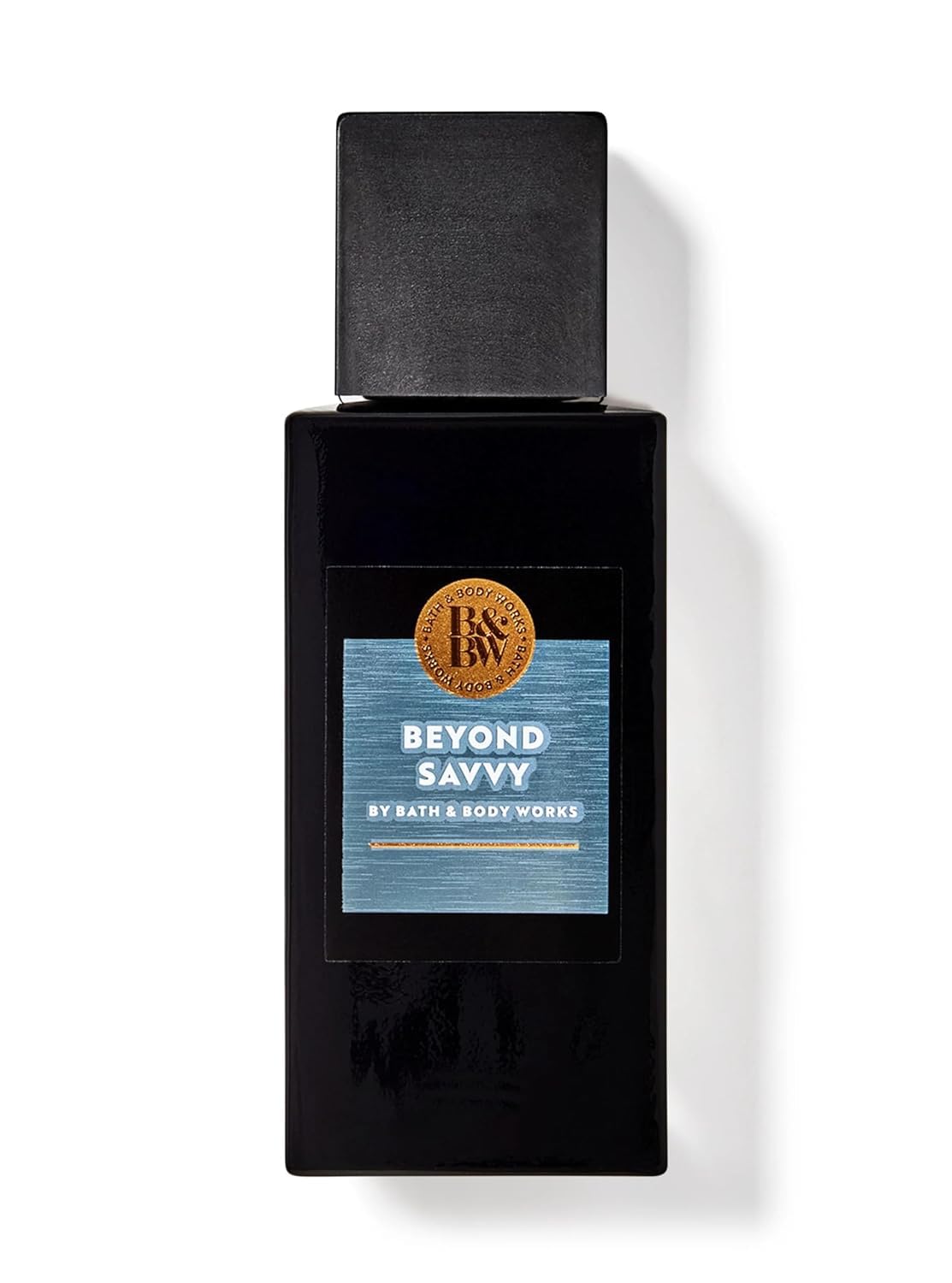 Bath & Body Works Beyond Savvy Men's Cologne 3.4 oz spray bottle front view