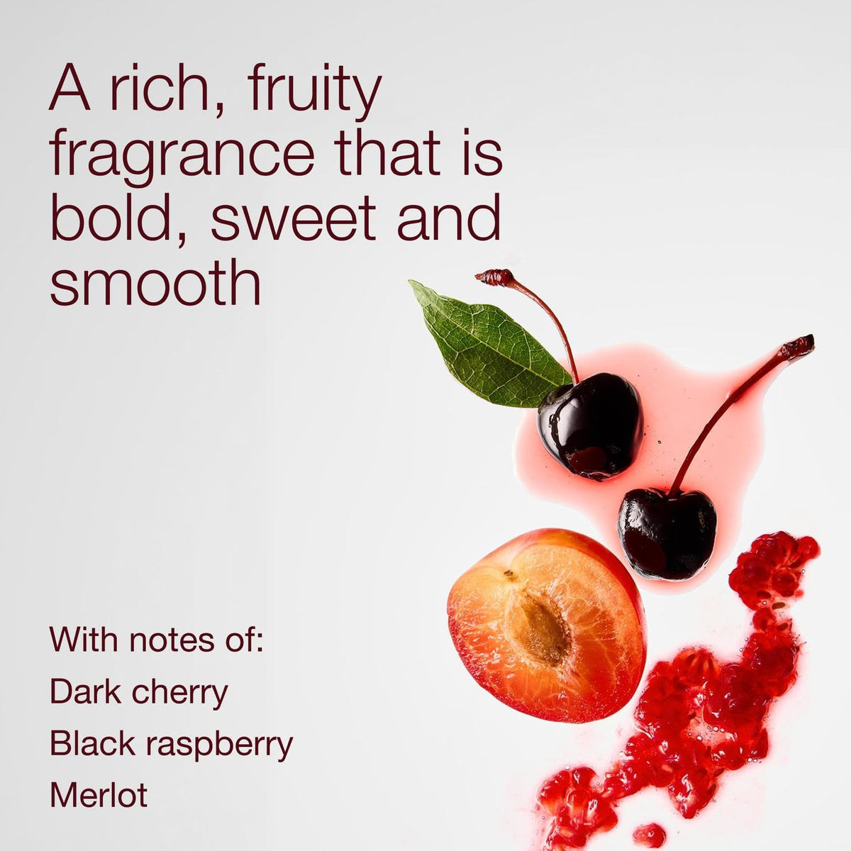 Bath & Body Works Black Cherry Merlot Foaming Hand Soap side view