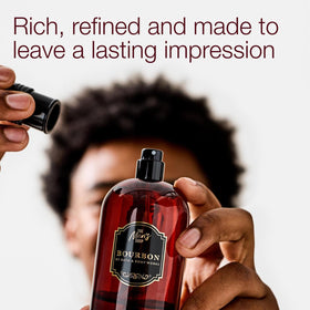 Bath & Body Works Bourbon Cologne back view showing ingredients