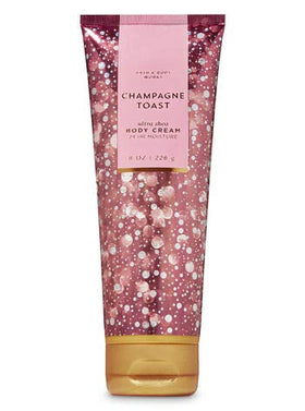 Bath & Body Works Champagne Toast ultra shea body cream jar top view