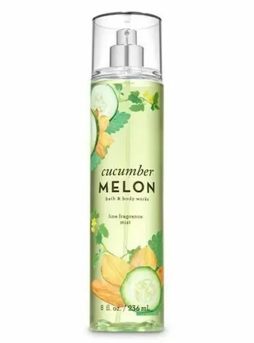 Bath & Body Works Cucumber Melon Body Spray 236 mL front view