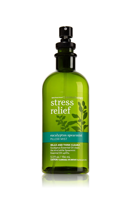 Bath & Body Works Eucalyptus Spearmint Pillow Mist 5.3 Fl Oz front view