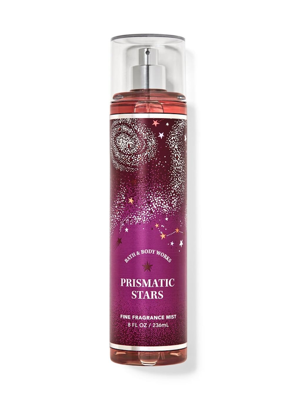 Bath & Body Works Fine Fragrance Body Spray Mist 236 mL Prismatic Stars front view