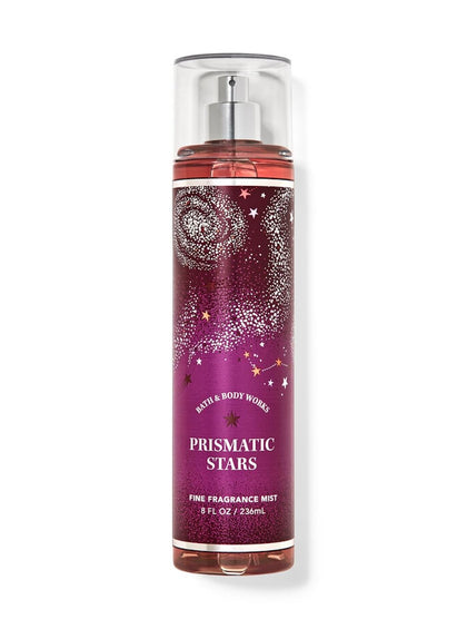 Bath & Body Works Fine Fragrance Body Spray Mist 236 mL Prismatic Stars front view