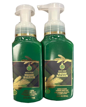 Bath & Body Works Foaming Hand Soap Fresh Balsam front view