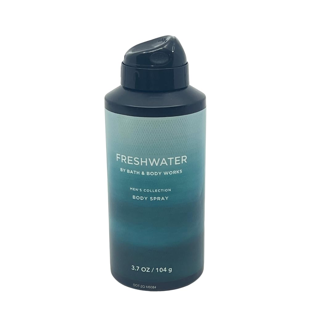 Bath & Body Works Freshwater Body Spray with fragrance notes description