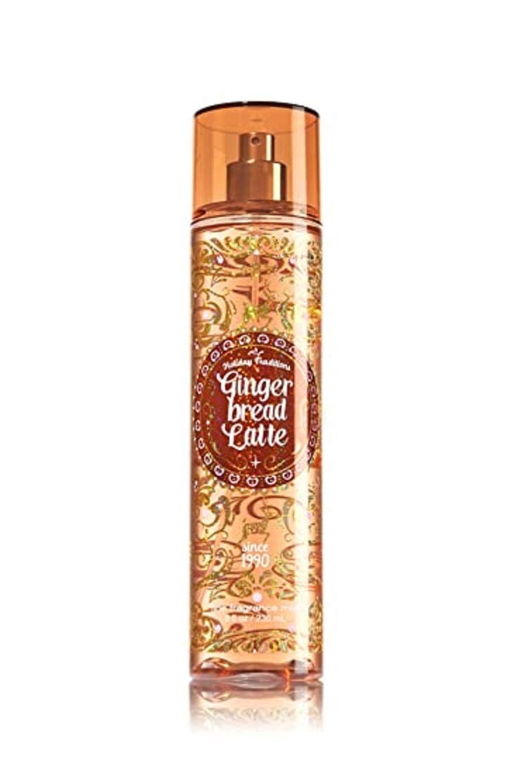 Bath & Body Works Gingerbread Latte Fragrance Mist 8 oz side view