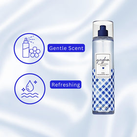 Bath & Body Works Gingham Body Spray Mist 236 mL lifestyle scene