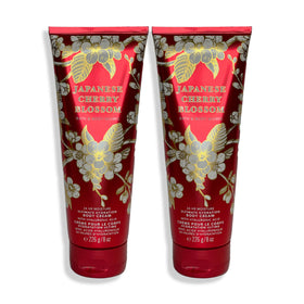 Bath & Body Works Japanese Cherry Blossom Body Cream 8 Oz front view