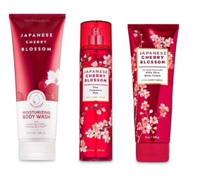 Bath & Body Works Japanese Cherry Blossom body wash front view