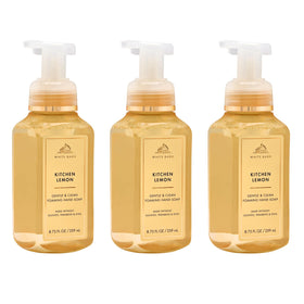 Bath & Body Works Kitchen Lemon Foaming Hand Soap 3-Pack front view