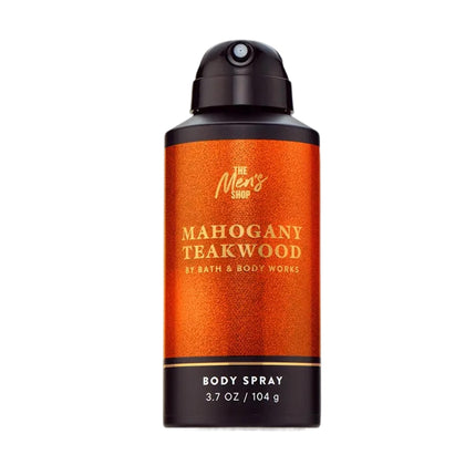 Bath & Body Works Mahogany Teakwood Body Spray front view