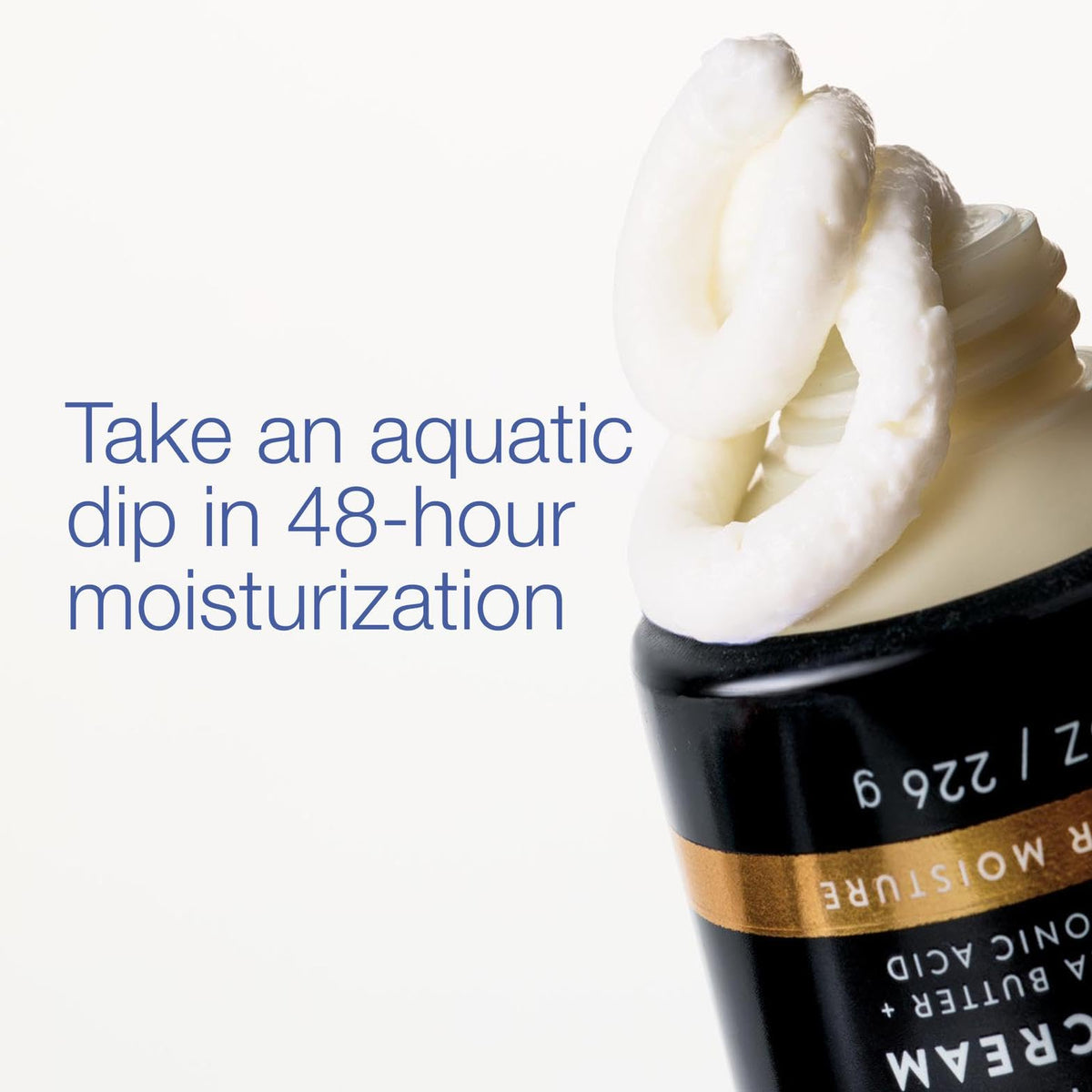 Bath & Body Works Men’s Body Cream Ocean Scent side view