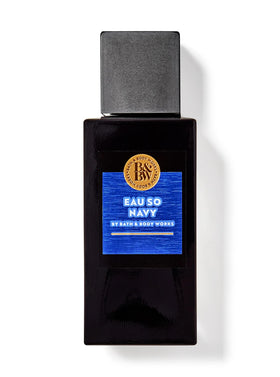 Bath & Body Works Men's Cologne Eau So Navy 3.4 oz front view