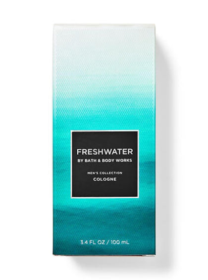 Bath & Body Works Men's Fragrance Cologne 3.4 oz Freshwater front view