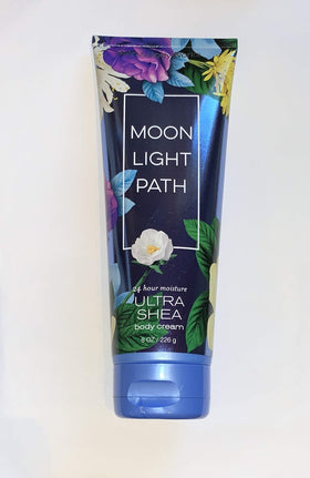 Bath & Body Works Moonlight Path Ultra Shea Body Cream 8 OZ front view