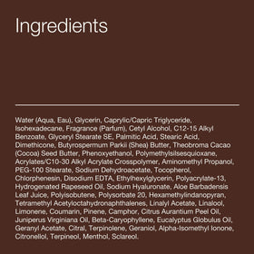 Bath & Body Works Noir Ultimate Hydration Body Cream with shea butter and hyaluronic acid ingredients