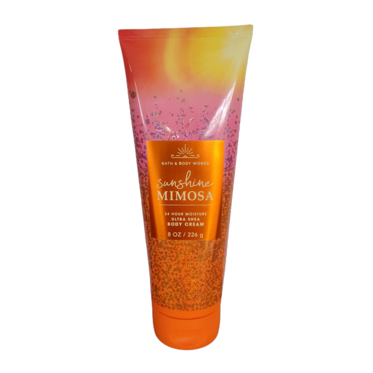 Bath & Body Works Sunshine Mimosa Ultra Shea Body Cream 226 g front view