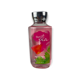 Bath & Body Works Sweet Pea Shower Gel 10 FL OZ front view