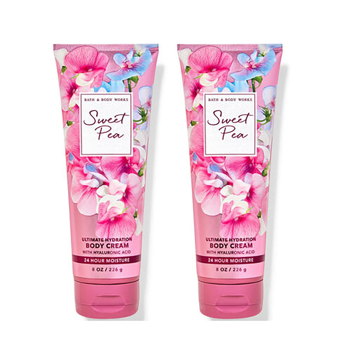 Bath & Body Works Sweet Pea Ultra Shea Body Cream 8 Oz front view