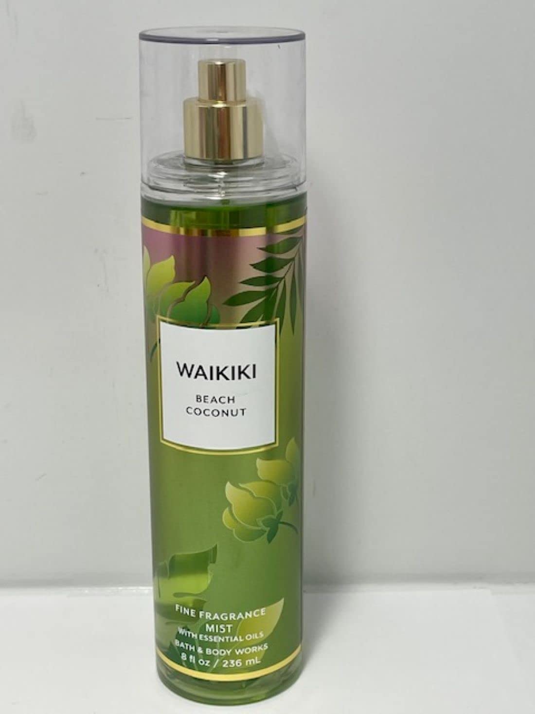 Bath & Body Works Waikiki Beach Coconut Fine Fragrance Mist front view